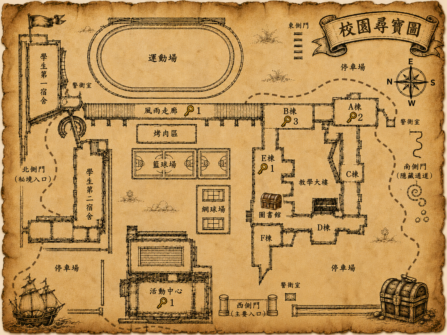 115新生限定尋寶圖